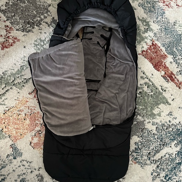 JJ Cole Water Resistant Polar BundleMe 0-4 years, Black/shadow - Picture 2 of 14